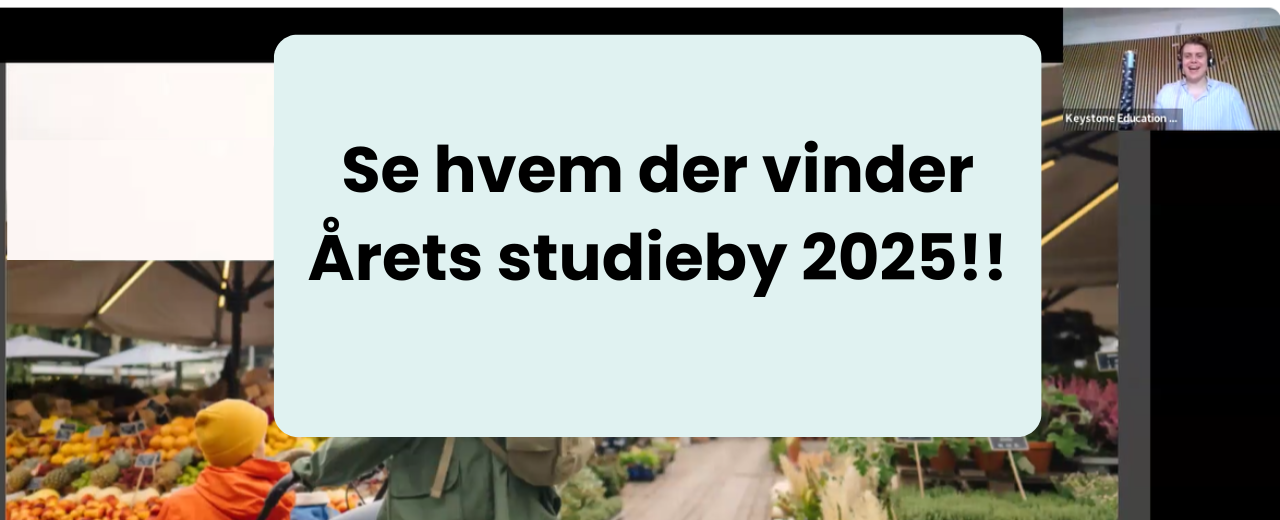 Årets studieby 2025 webinar